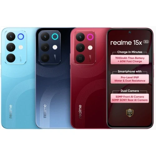 سعر ومواصفات Realme 15x (India)