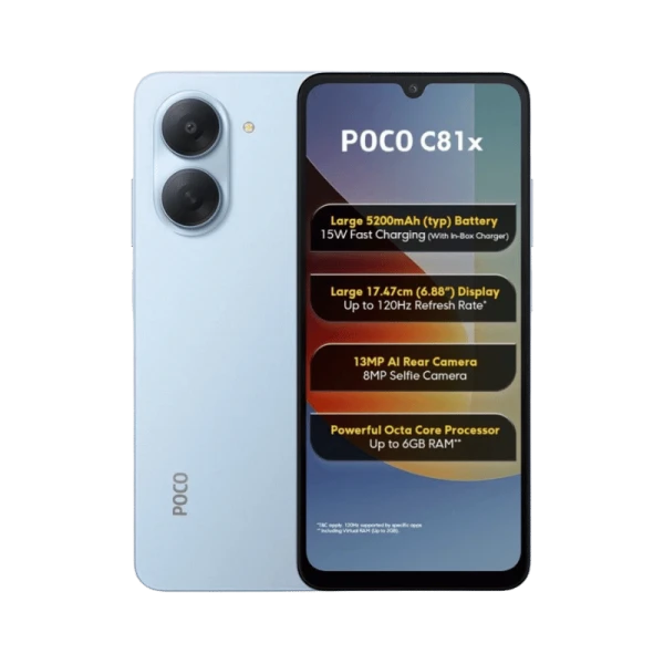 سعر ومواصفات Xiaomi Poco C81x